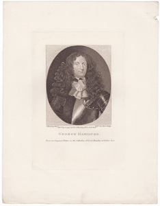 antique portrait from Pepys Diary